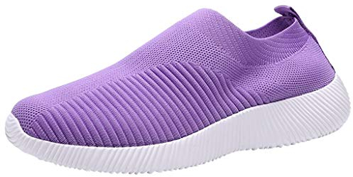 Sunnyuk Laufschuhe Damen Wasserdicht Winter Sneaker Atmungsaktiv Turnschuhe Leichte Laufschuhe Sportschuhe Freizeitschuhe Fitness Sporthalle Fitnessschuhe rutschfest Straßenlaufschuhe Joggingschuhe