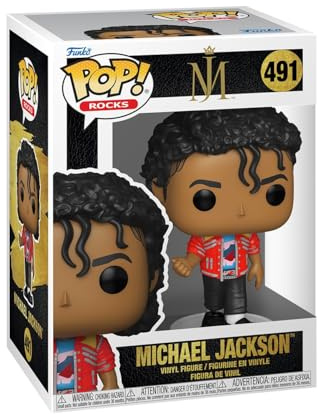 Funko Pop! Rocks: Michael Jackson - Beat It - Collectable Vinyl Figure - Gift Idea - Official Merchandise - Toys for Kids & Adults - Music Fans - Model Figure for Collectors and Display