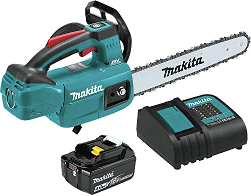 Makita XCU10SM1 18V LXT® Lithium-Ion Brushless Cordless 12 Top Handle Chain Saw Kit (4.0 Ah)