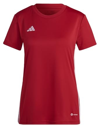 adidas Womens Jersey (Short Sleeve) Tabela 23 Jersey, Team Power Red 2/White, HS0540, M
