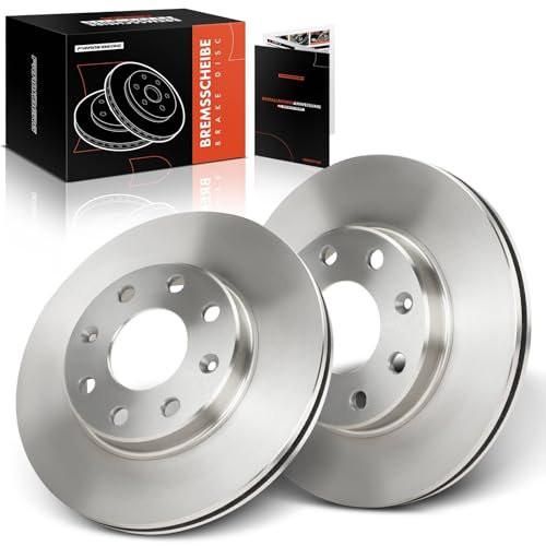 Frankberg Bremsscheiben Bremsscheibensatz Vorderachse Belüftet Kompatibel mit Spark M300 1.0L 1.2L 2010-2015 Aveo/Kalos Schrägheck T200 1.2L 1.4L 2004-2008 Replace# 96574633