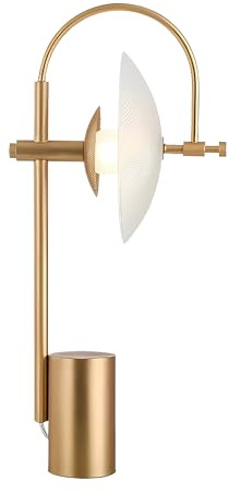 Crystal Table Lamp Modern Glass Column with Metal Base E14/E27 Socket Adjustable Brightness Bedside Living Room Decor Lighting