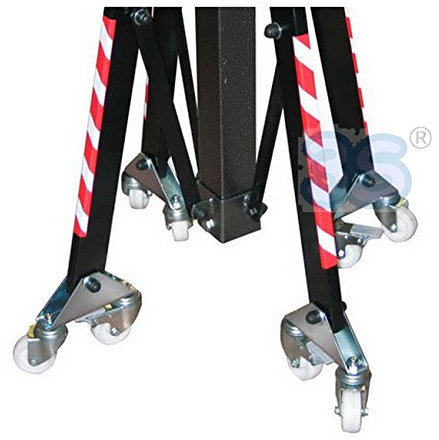 3S SuperSamaStore Kit di Rotelle per Carrello Elevatore Sollevatore Climatizzatore ES.02 e ES.01