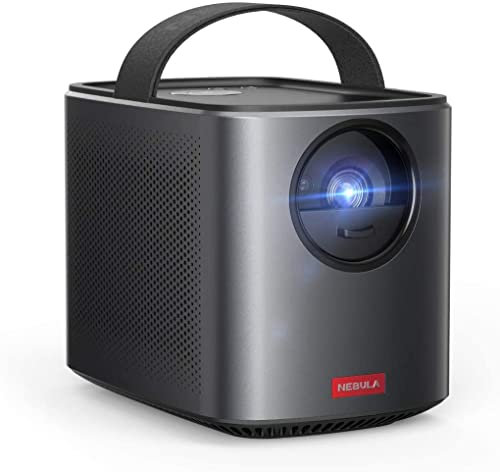 NEBULA by Anker Mars II Pro 500 ANSI Lumen Portable Projector, Black, 720p Image, Video Projector, 40 to 100 Inch Image TV Projector, Movie Projector, Home Entertainment(Renewed)