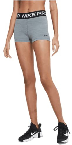 Nike CZ9857-084 Pro Pants Women's Smoke Grey/HTR/Black/Black Size M