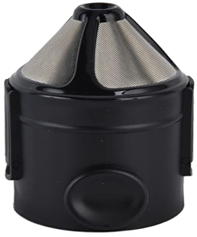 Verter sobre el filtro de café Mini plegable sin papel de un solo servicio 1-2 tazas de café con doble revestimiento de malla para el hogar, viajes y oficina