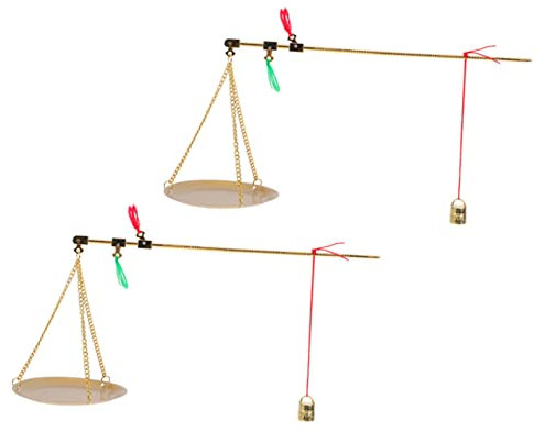 Cabilock 1 Set Bilancia Da Cucina 100g Scala Elementi Ricaricabile Tazza Nutrizione Cucchiaini Arredamento Misura Grammo Per Grammi D'oro Moneta Parà Mini Medicinale Rame 2 Pezzi