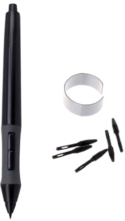 Stylets numériques haute sensibilité PEN68 avec 5 pointes supplémentaires pour assurer l'écriture pour tablettes PEN68D GT156HD