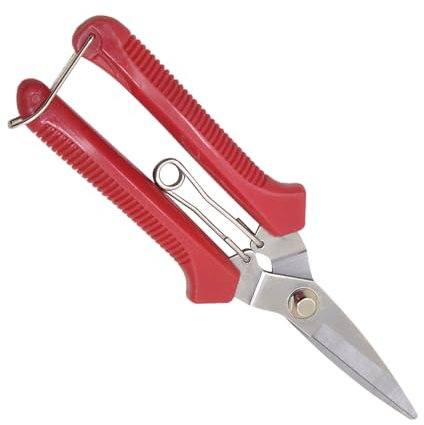 Tijeras de Podar,Recortadoras de Plantas de Interior Resistentes | Podadoras de Jardín Ergonómicas Antioxido, Tijeras de Precisión para Bonsáis y Setos