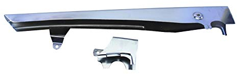 Zündapp Kettenschutz verchromt 2-teilig für GTS C KS 50 Typ 529 530 Kettenkasten unten + Oben