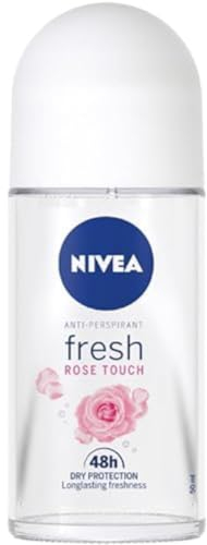 NIVEA Rose Touch 48 H Antitranspirant im Kugel für Damen 50 ml
