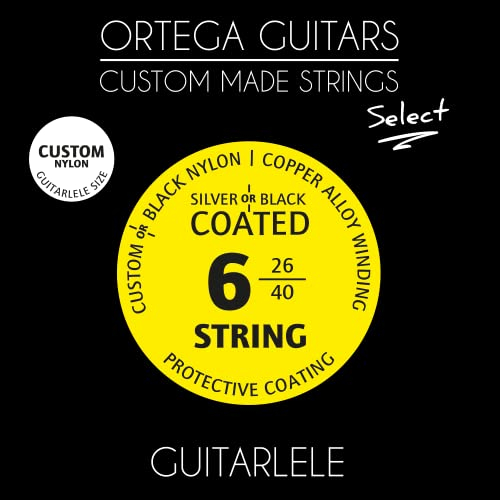 Ortega Guitars Custom Made Strings - Select - Travel Guitar/Guitarlele - Custom Nylon beschichtet (GTLS)
