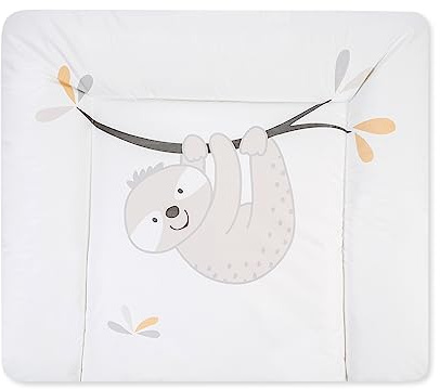 Julius Zöllner Matelas à langer Softy, 85 x 75 cm, imperméable et lavable, fabriqué en Allemagne, Oeko-Tex Standard 100, petit paresseux