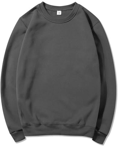 Warm Work Clothes Stormproof 2024 Men'S Fall Long Sleeved Hoodie Hooded Sweatshirt Tops Outdoor Sweatshirt Shirt Men Jumpers (Dark Gray, XL)