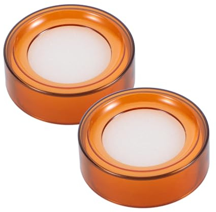 iplusmile 2 piezas Humedecedor de Dedos de Plástico para Dinero Esponja Humedecedora de Punta para para Oficina y de Diseño Práctico y Duradero