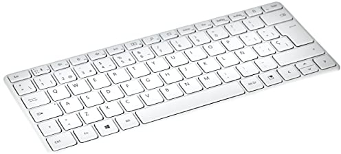 Microsoft Designer Compact Wireless Keyboard Spanish QWERTY