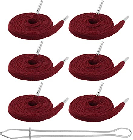 6-Pack 55-Inch Cotton Drawstring Replacements by Mandala Crafts