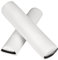TecTake 801038 Set di cuscini posturali cilindrici, Ottima imbottitura, La similpelle garantisce una gradevole sensazione al tatto (bianco)