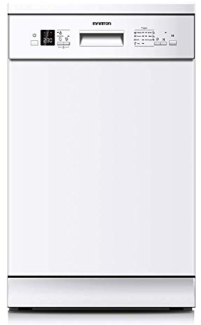 LAVAVAJILLAS ESTRECHO DIW-4510W INFINITON (A++, Display LED, Ancho 45cm, Control Electronico, Independiente) BLANCO