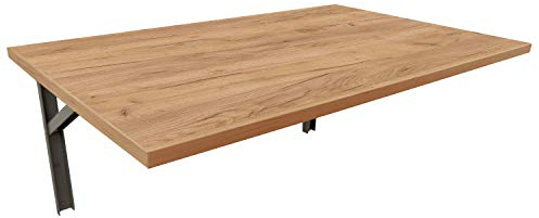 mikon 80x60 Wandtisch Wandklapptisch Küchentisch Schreibtisch Esstisch Klapptisch Esstisch Wandtisch Küchentisch Schreibtisch Kinderschreibtisch Bartisch Computertisch | Gold Craft