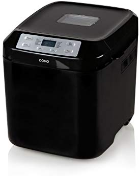 Brotbackautomat Hasta 1000 gramos con ganchos para amasar adicionales, 12 programas para numerosos tipos de masa de pan, pasteles y pizzas.