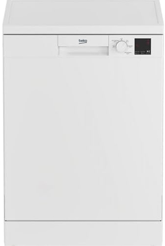 Beko DVN05C20W Full Size Dishwasher - White - 13 Place Settings, (Pack Of 1)