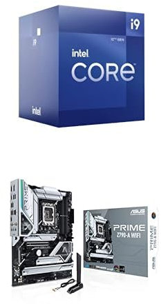 Intel® Core™ i9-12900K 16-Core up to 5.2 GHz + ASUS Prime Z790-A WiFi ATX, PCIe 5.0, 4X M.2, 16+1 DrMOS, DDR5, WiFi 6E, 2.5Gb LAN, USB-C 3.2 Gen 2x2, HDMI, DP