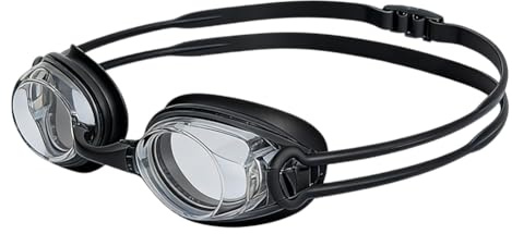 NAJILI Swimming goggles men/women, adult diving goggles, anti-fog, waterproof, UV protection, comfortable double mirror strap, silicone seals, suitable for swimming and competitive sports