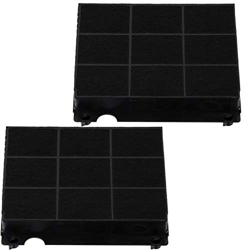SPARES2GO Type 15 Charcoal Carbon Odour Filter, compatible with Elica Cooker Hood Fan Vent (Pack of 2)