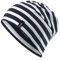 Sterntaler OCS Beanie Streifen marine, Größe 51 – Lässige Slouch Beanie Mütze aus Singlejersey (Bio) mit maritimen Streifen – Unisex Kopfbedeckung – variabel tragbar – Übergangsmütze Baby & Kind