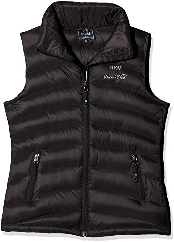 HKM Erwachsene Reitweste-Extra Light Weste, Schwarz, 164