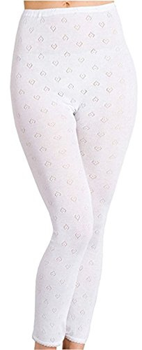 Snowdrop Ladies Thermal Long Johns 200307 White XL (XOS)