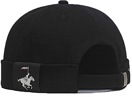 YAMEE Gorra Docker Hombre Docker Hat Mujer Beanie | Gorra de Trabajo Sombrero Docker para Hombre | Gorros portuarios Gorro Estibador Redondo Talla única (56-58cm)