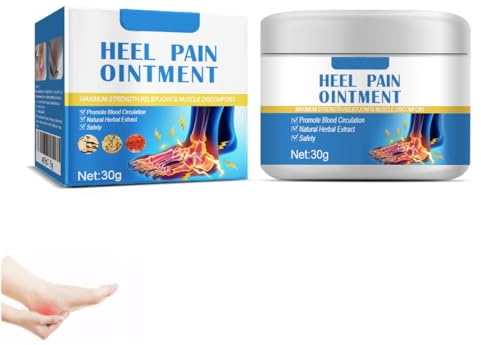 Pommade À La Douleur Au Talon,Talons Fendillés Ou Crevassés,Pieds Anti Crevasses,Crème Pieds Nutrition Intense Pour Peaux Dures,Pommades à l'éperon,Pommade Apaisante Pour Les Douleurs Au Talon