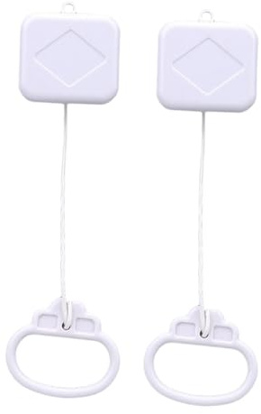 MagiDeal 2x Carillon con Corda da Tirare Meccanismo Musicale Compatto Bianco Piccolo Carillon di Ricambio con Corda da Tirare per Peluche Fai da Te Artigianato