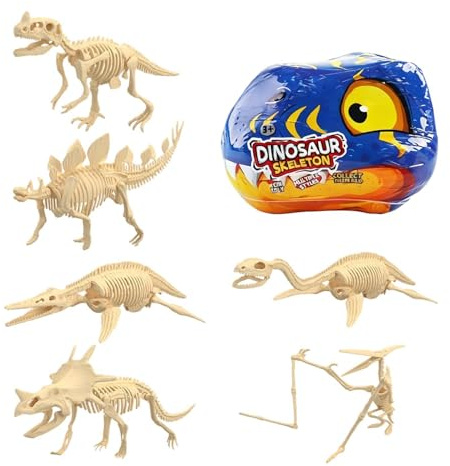 Generisch Set di scavo di dinosauro, giocattolo educativo alla menta, set scientifico per scavare ossa fossili, per ragazze, casa, aula, sala giochi, viaggi, feste di compleanno