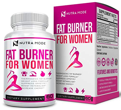 Natural Weight Loss Pills for Women-Best Diet Pills that Work Fast for Women-Appetite Suppressant-Thermogenic Belly Fat Burner-Carb Blocker-Metabolism Booster Energy Supplements -60ct