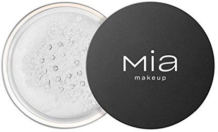 MIA Makeup Loose Powder Cipria Minerale In Polvere Libera, Dall'Alto Potere Assorbente (White)