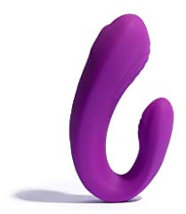 Platanomelón - Vibrador para Parejas con 9 Patrones de Vibración y Control Remoto, Juguete Erótico Recargable - Tango Lila