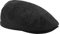 Echtes Leder Flat Cap Zeitungsjunge Efeu Spitze Gatsby Golf Taxifahrer Hut Schwarz Wildleder L