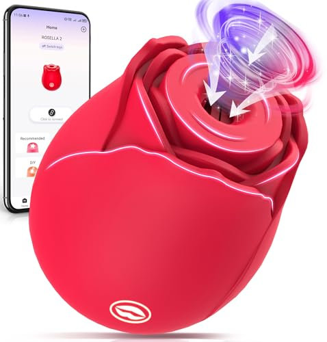 Lolitree Sex Toys for Women, AI Sync Stronger Suction Clitoris Vibrator with APP & 10 Vibrating Sucking, Vibrater Nipple Clitoral Stimulator Adult Toys, Clit Sex Toy Couples Female Silent Pleasure