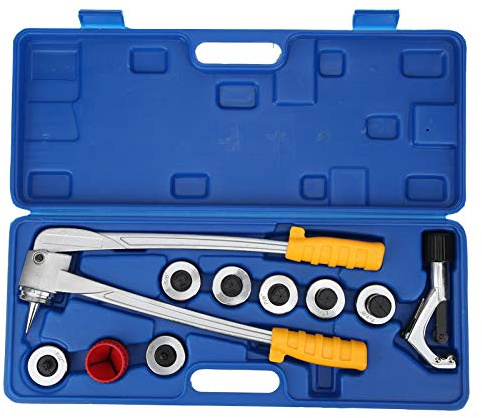 DADEA 7 Pezzi Strumenti per Raccordi per Tubi Espansore per Tubi, Strumento per Espansore per Tubi a Leva Kit di Espansione per Tubi Pex Kit di Strumenti per Espansore Manuale per Alesare Tubi in Rame