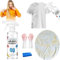 Fosoloni Fleckenentferner Kleidung,3 Stück Stain Treater Spray Set,Wäschefleckenentferner für Kleidung, Butter,Spezialfleckentferner gegen Fettflecken, Schokoladen-Flecken,Für weiße Wäsche,Stricken
