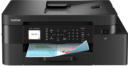 Brother MFC-J4350DW Wireless, A4 Inkjet Printer | all-in-one (Print/Copy/Scan) | Wi-Fi/USB 2.0 | A4 |2-Sided Print | Photos | Inks Included | UK Plug