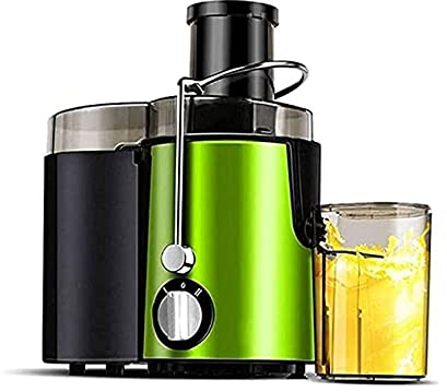 SMSOM Máquinas de exprimidor centrífugo, Extractor de Jugo con Boca Grande 3 Chute de alimentación, folleto de Acero Inoxidable 304, Alto Rendimiento de Jugo, fácil de Limpiar y sin BPA