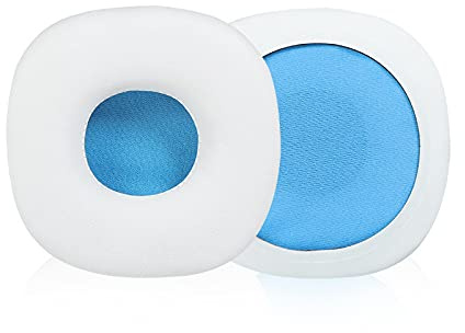 Ersatz-Ohrpolster aus Protein-Leder, Reparaturteile, kompatibel mit Sony NWZ-WH505 NWZ-WH303 Kopfhörern (weiß)