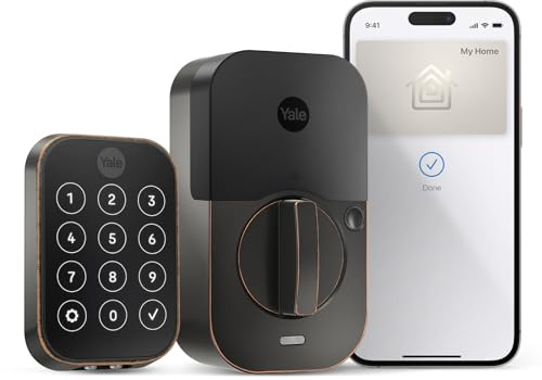 Yale YRD450-N-WF1-0BP Assure Lock 2 Plus with Wi-Fi Apple Home Keys Smart, Oil Rubbed Bronze