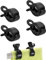 4 Stück Kinderwagen Klammern, Kinderwagenclips Universal, Zubehör kinderwagen Gadget Clips, Klammern Kinderwagen, Clip zur Befestigung von Spielzeug Kleidung Sonnenschutz, Stationäre Musselindecken