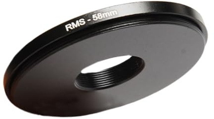 Rosca de lente de objetivo de microscopio de aluminio a anillos adaptadores de cámara DSLR M42/49/52/58/62/67