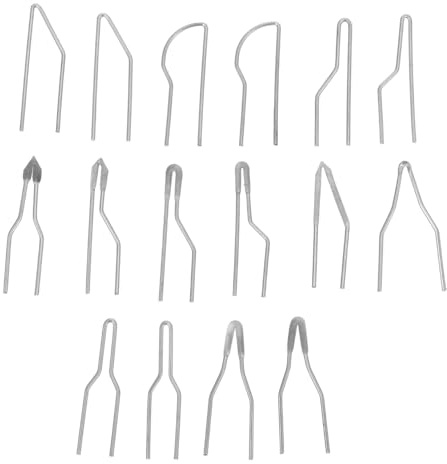DIYEAH - Juego de 10 puntas de pluma pirograbadora para trabajo de madera contrachapada soldadura cono frotamiento hilo virgen kit de punteado hilo encerado herramienta de grabado